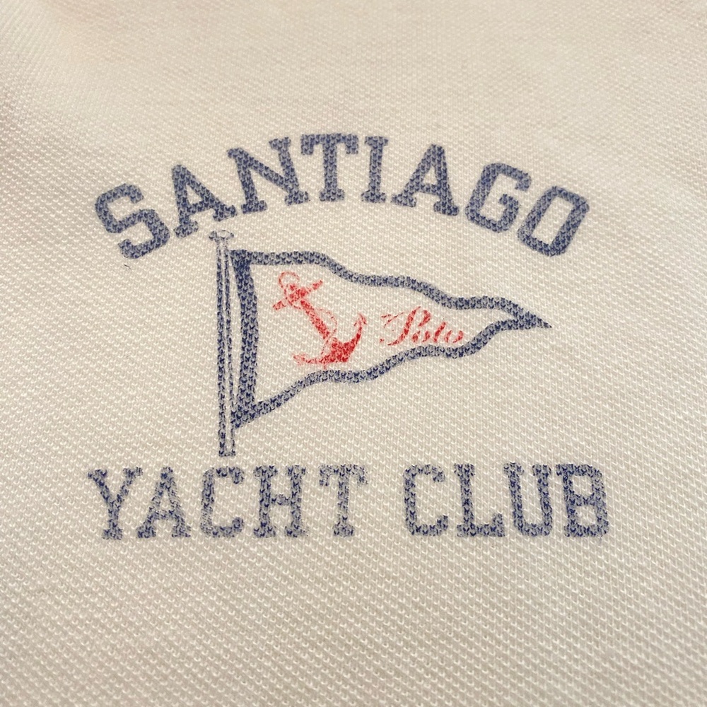 Polo Ralph Lauren Nautical Santiago Yacht Club Mesh Polo Shirt - Picture 4 of 8